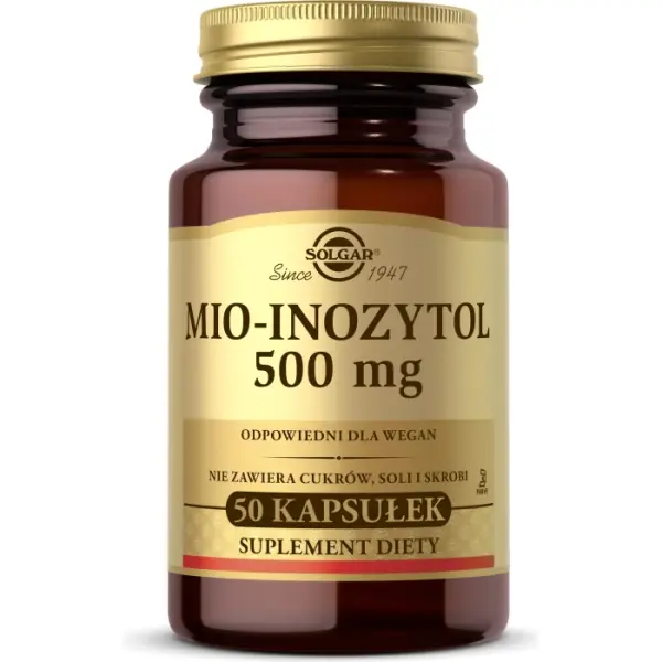 SOLGAR Mio-Inozytol 50 kapsułek