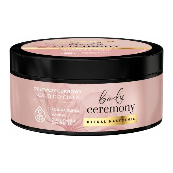 SORAYA Body Ceremony Odżywczy Cukrowy Scrub do ciała, 200 g