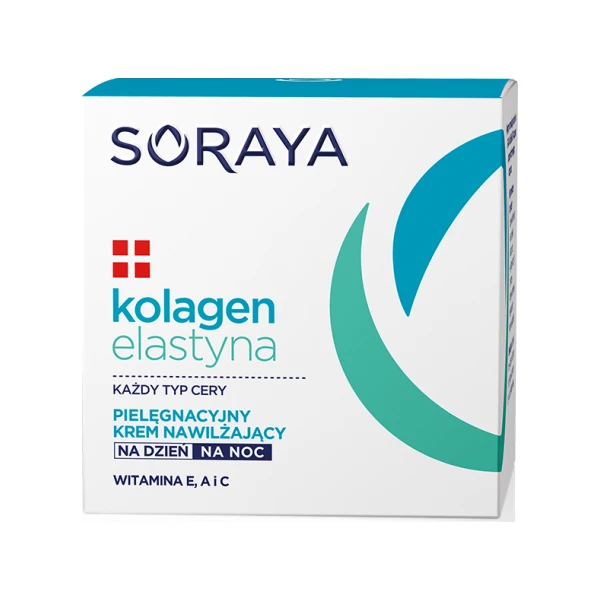 SORAYA Kolagen+Elastyna Pielęgnujący krem nawilżający, 50 ml