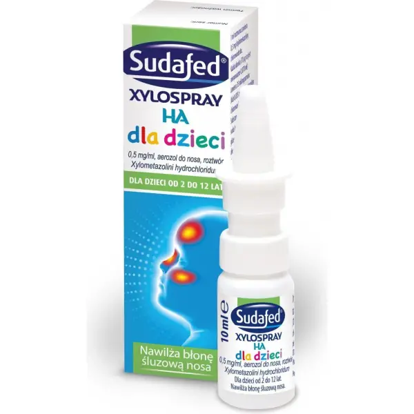 Sudafed XyloSpray HA dla dzieci aerozol do nosa 10ml