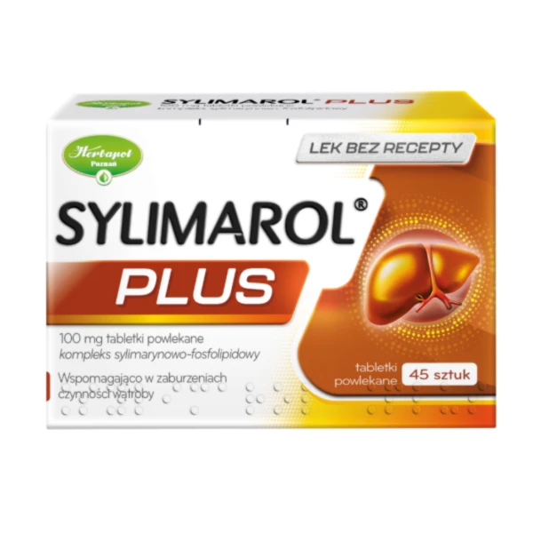 Sylimarol Plus 100 mg, 45 tabl.