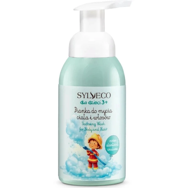 SYLVECO Pianka do mycia ciała i włosów dla dzieci guma balonowa 3+, 290 ml
