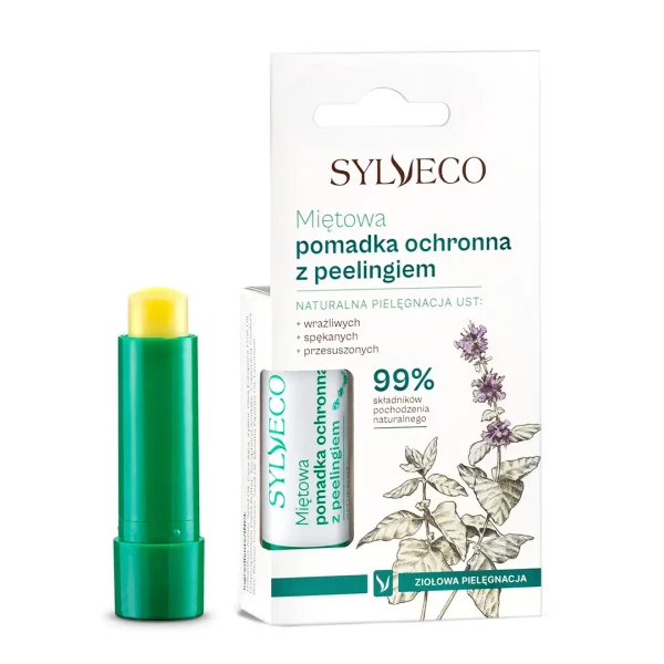Sylveco Pomadka-peeling miętowa, 4.6 g