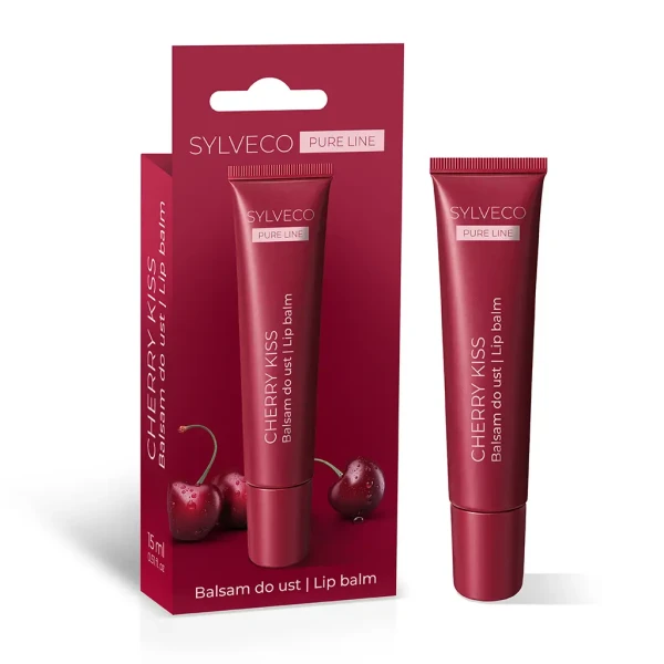 Sylveco Pure Line Balsam do ust cherry kiss, 15ml