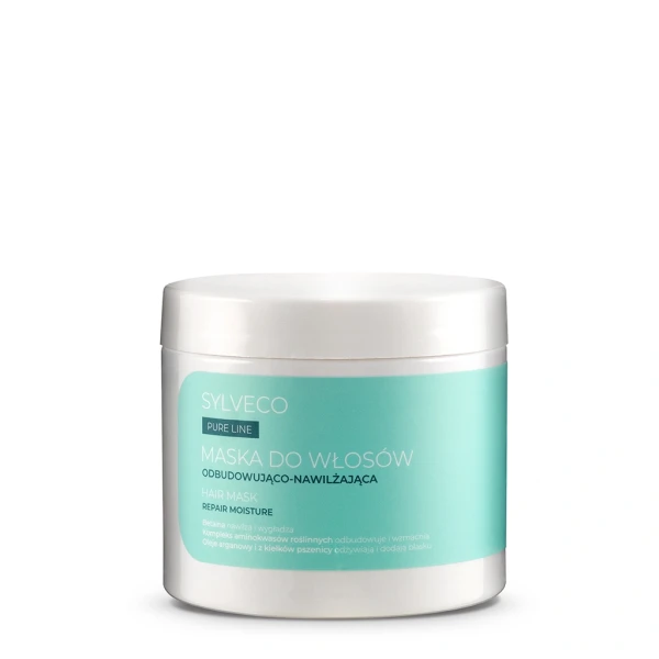Sylveco Pure Line Maska do włosów odbudowująco-nawilżająca, 400ml
