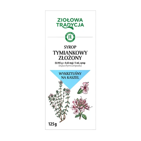 Syrop Tymiankowy Złożony Ziołowa Tradycja, 125 g