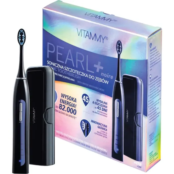 Szczoteczka soniczna VITAMMY PEARL+ noire czarna
