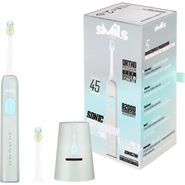 Szczoteczka soniczna VITAMMY SMILS Aluminium