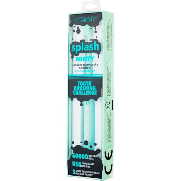 Szczoteczka soniczna VITAMMY SPLASH Minty