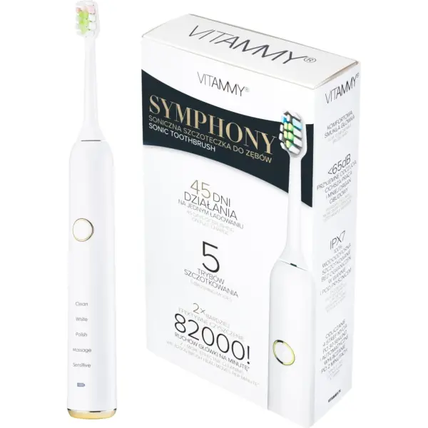 Szczoteczka soniczna VITAMMY SYMPHONY biała
