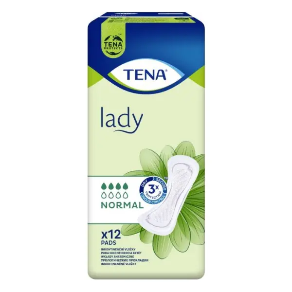 TENA Lady wkłady anatomiczne normal, 12 sztuk