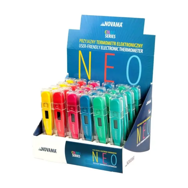 Termometr elektroniczny NOVAMA Neo mix kolorów
