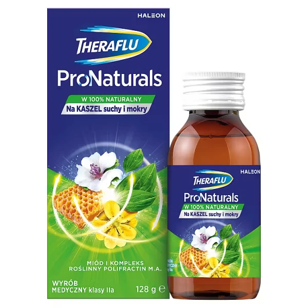 Theraflu ProNaturals syrop, 128 g