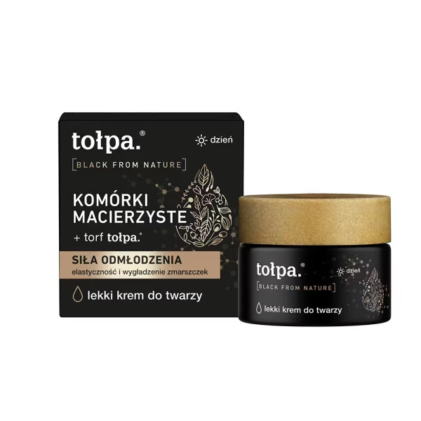 Tołpa Black From Nature Lekki krem do twarzy, Na dzień, 50ml