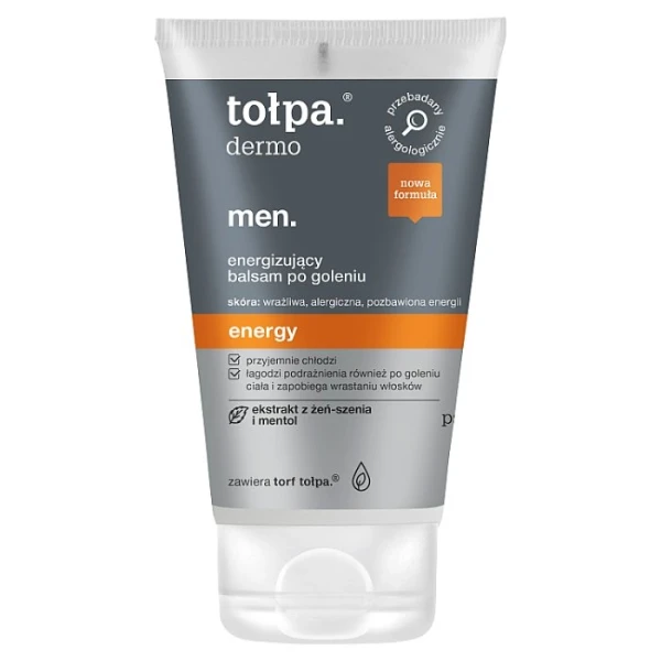TOŁPA DERMO MEN ENERGY Energizujący balsam po goleniu, 100 ml