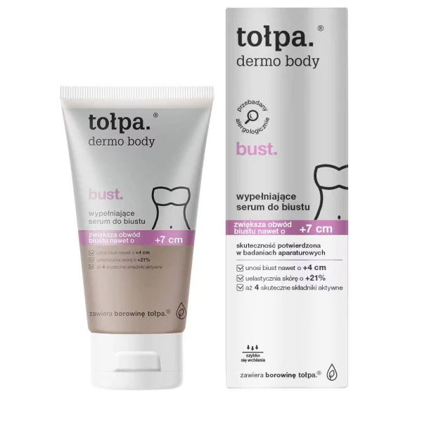 TOŁPA Dermo body bust Wypełniające serum do biustu, 150 ml
