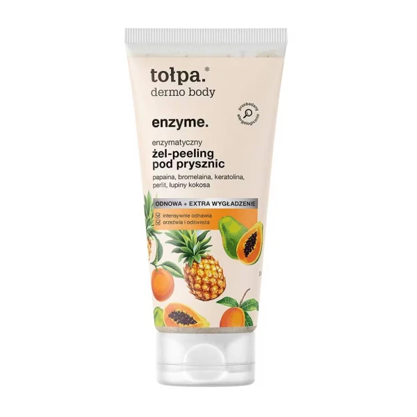 TOŁPA Dermo body enzyme Enzymatyczny Żel-peeling pod prysznic, 200 ml