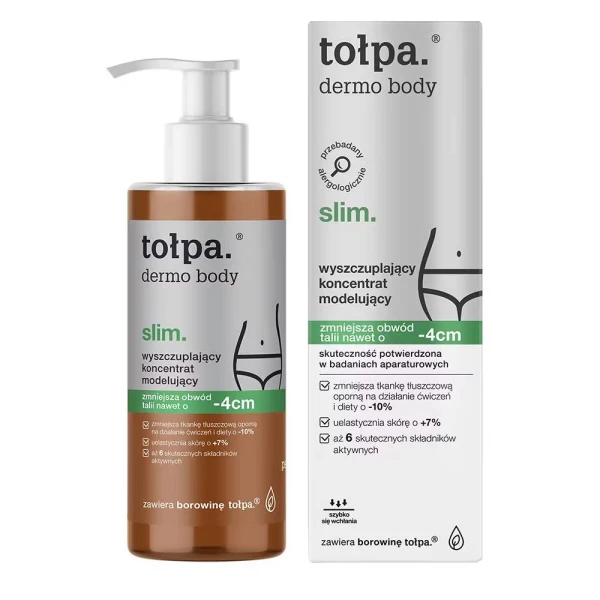 TOŁPA Dermo body slim wyszczuplający koncentrat modelujący, 250 ml