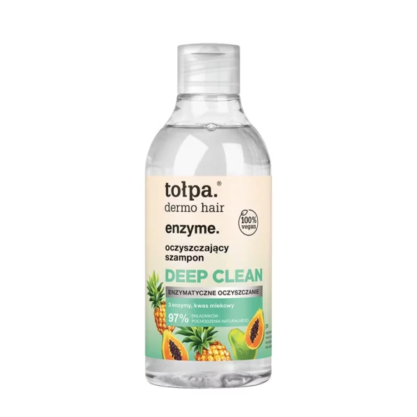 TOŁPA DERMO HAIR ENZYME Oczyszczający Szampon, 300 ml