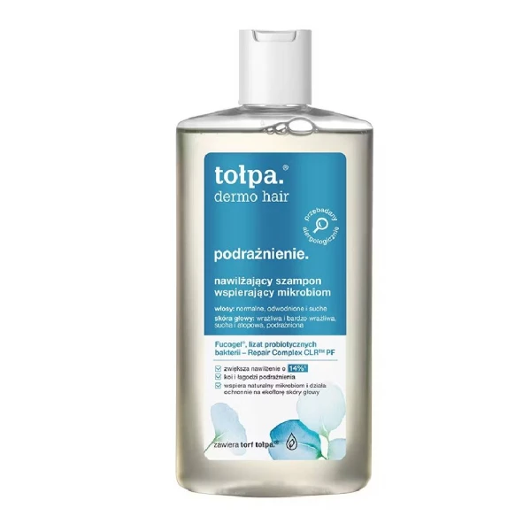 TOŁPA Dermo hair podrażnienie nawilżający szampon, 250 ml