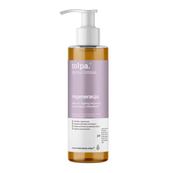TOŁPA Dermo Intima Płyn do higieny intymnej regenerujący, 195 ml