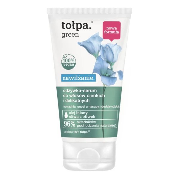 TOŁPA green nawilżanie odżywka-serum do włosów cienkich i delikatnych, 150 ml