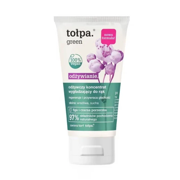 TOŁPA green odżywianie odżywczy koncentrat wygładzający do rąk, 75 ml