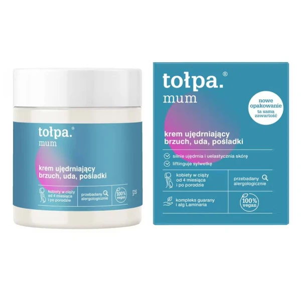 TOŁPA MUM krem ujędrniający brzuch, uda, pośladki, 250 ml
