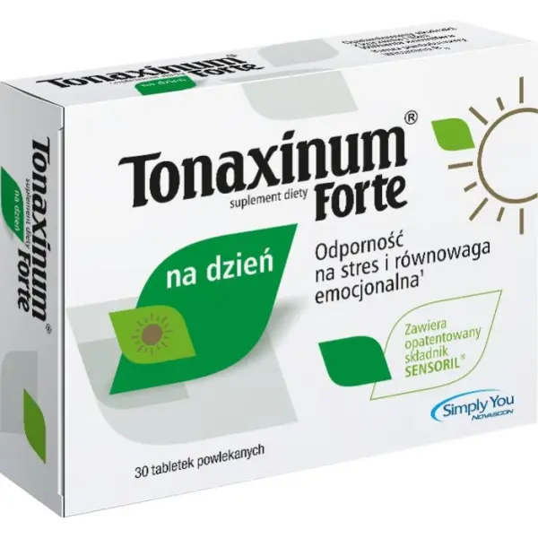 TONAXINUM Forte na dzień, 30 tabletek