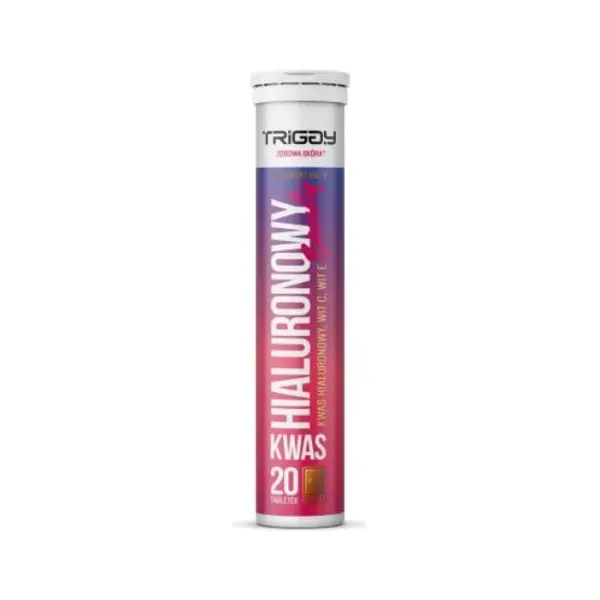 TRIGGY Kwas Hialuronowy Beauty, 20 tabletek musujących