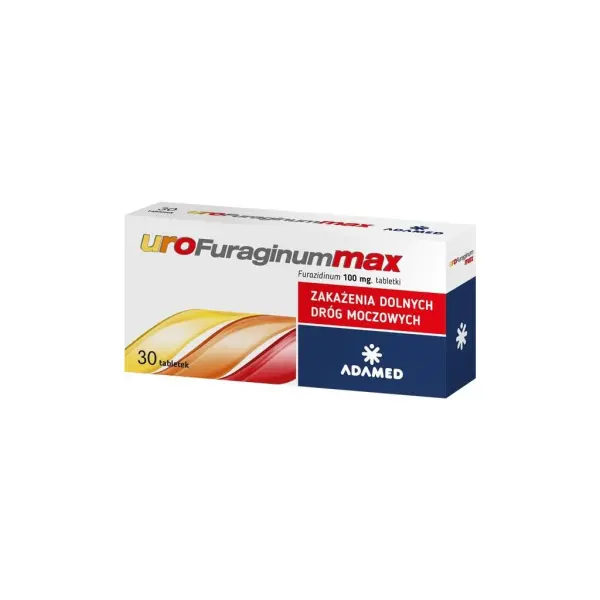 UroFuraginum Max  0,1 g 30 tabletek
