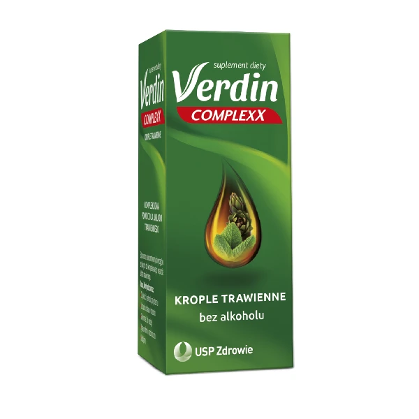 Verdin Complexx Krople trawienne, 40 ml