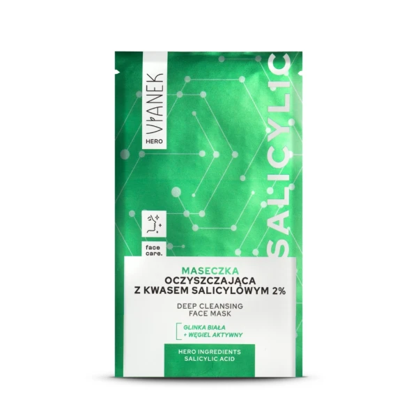 Vianek Hero kwas salicylowy maseczka oczyszczająca, 10 ml