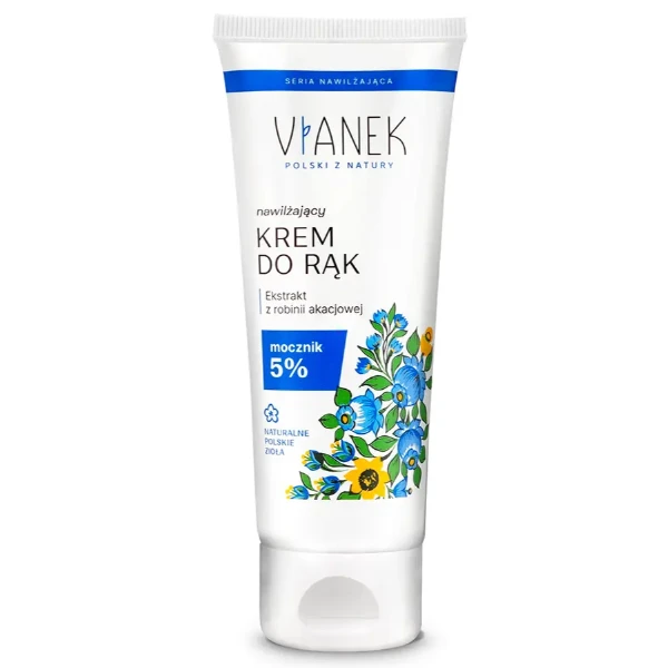 VIANEK Nawilżający krem do rąk 5% mocznik, 75 ml