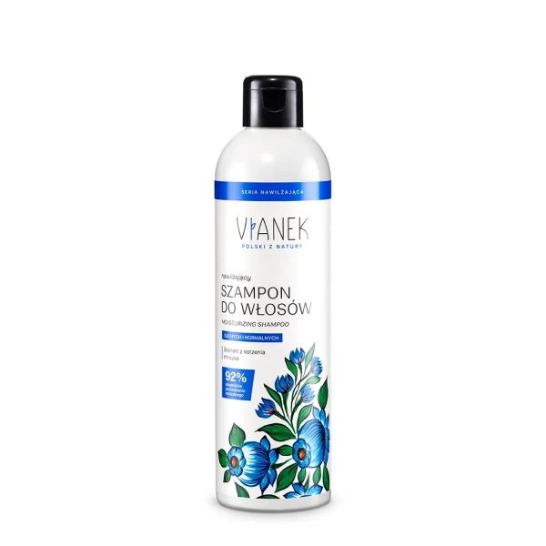 Vianek Szampon do mycia włosów nawilżający, 300 ml
