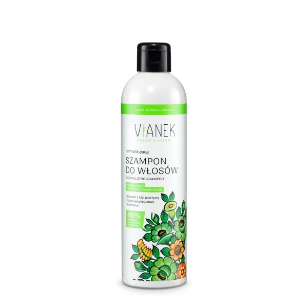 Vianek Szampon do mycia włosów normalizujący, 300 ml