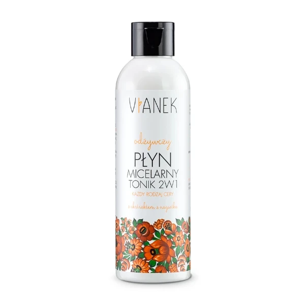 VIANEK Tonik-płyn micelarny odżywczy 2w1, 200 ml