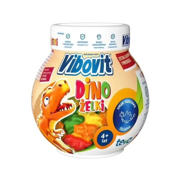 Vibovit Dino żelki 50 sztuk