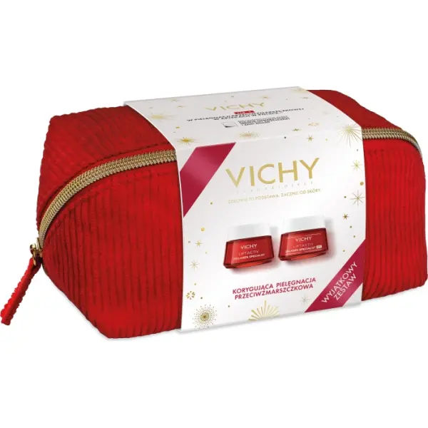 VICHY ZESTAW ŚWIĄTECZNY LIFTACTIV COLLAGEN PRZECIWZMARSZCZKOWY NA DZIEŃ+NOC