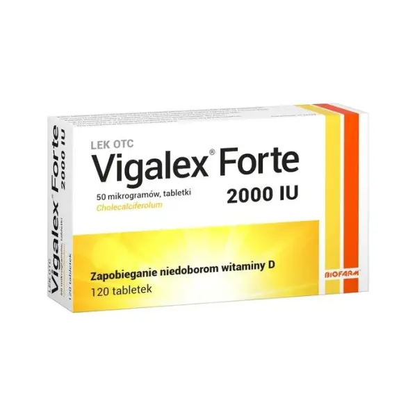 VIGALEX Forte 2000, 120 tabletek