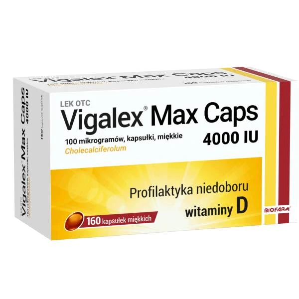 Vigalex Max Caps 4000, 160 kapsułek