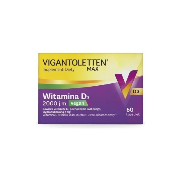 Vigantoletten Max Vegan 60 kapsułek