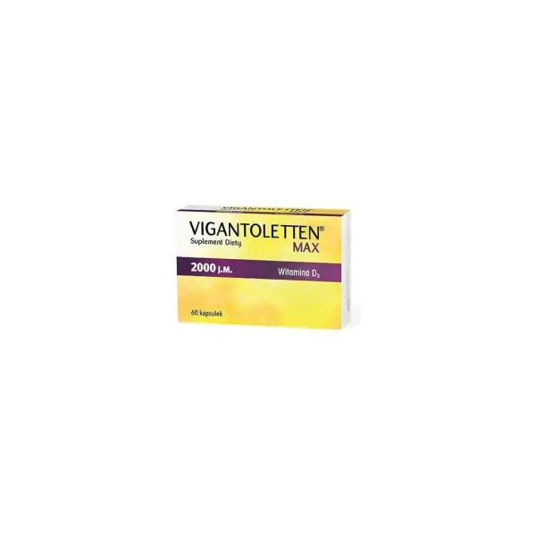Vigantoletten Max witamina D 2000j. 60 kapsułek