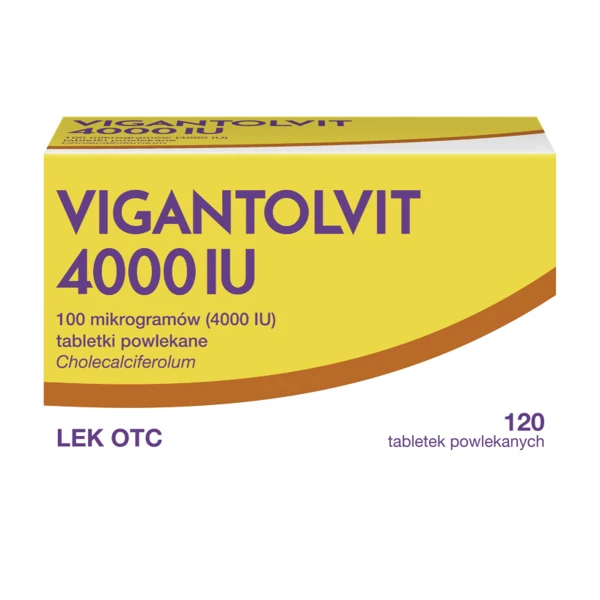 Vigantolvit 4000 IU, 120 tabl.