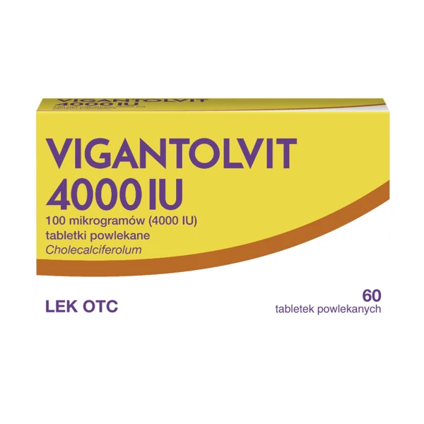 Vigantolvit 4000 IU, 60 tabl.