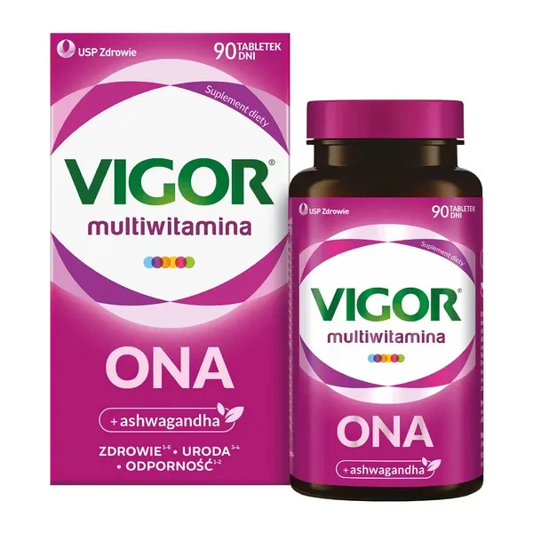VIGOR Multiwitamina Ona, 90 tabletek
