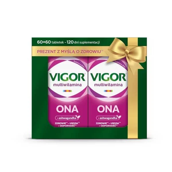 Vigor Multiwitamina Ona duopack, 120 tabletek
