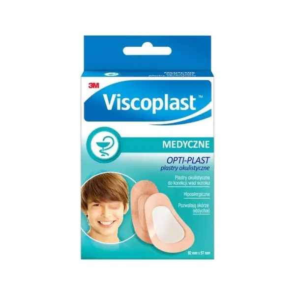 VISCOPLAST OPTI-PLAST plaster 82 x 57 mm, 10 sztuk