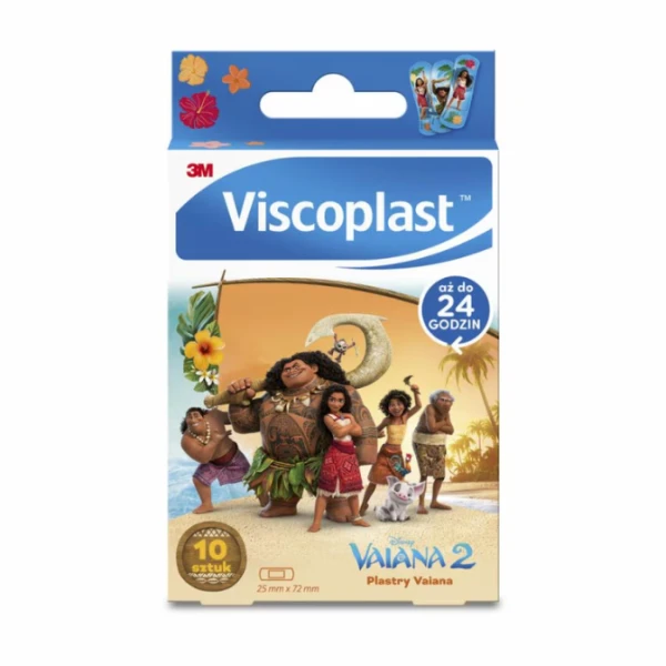 Viscoplast Vaiana 2 Plastry 72 x 25 mm, 10 sztuk