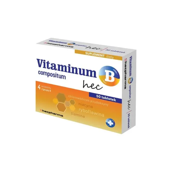 Vitaminum B compositum Hec 50 tabletek